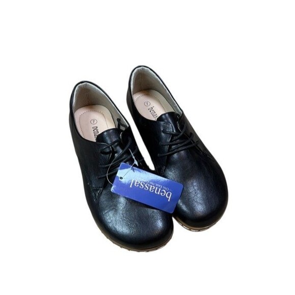 Wide Toe Box Oxfords - Black NEW
